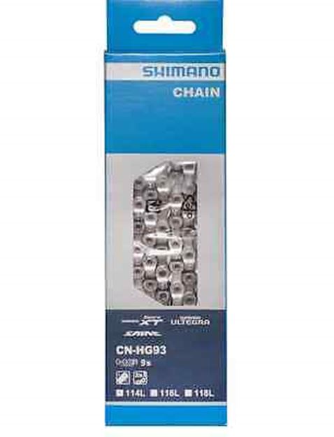 Picture of SHIMANO CHAIN HG93 9 SPEED